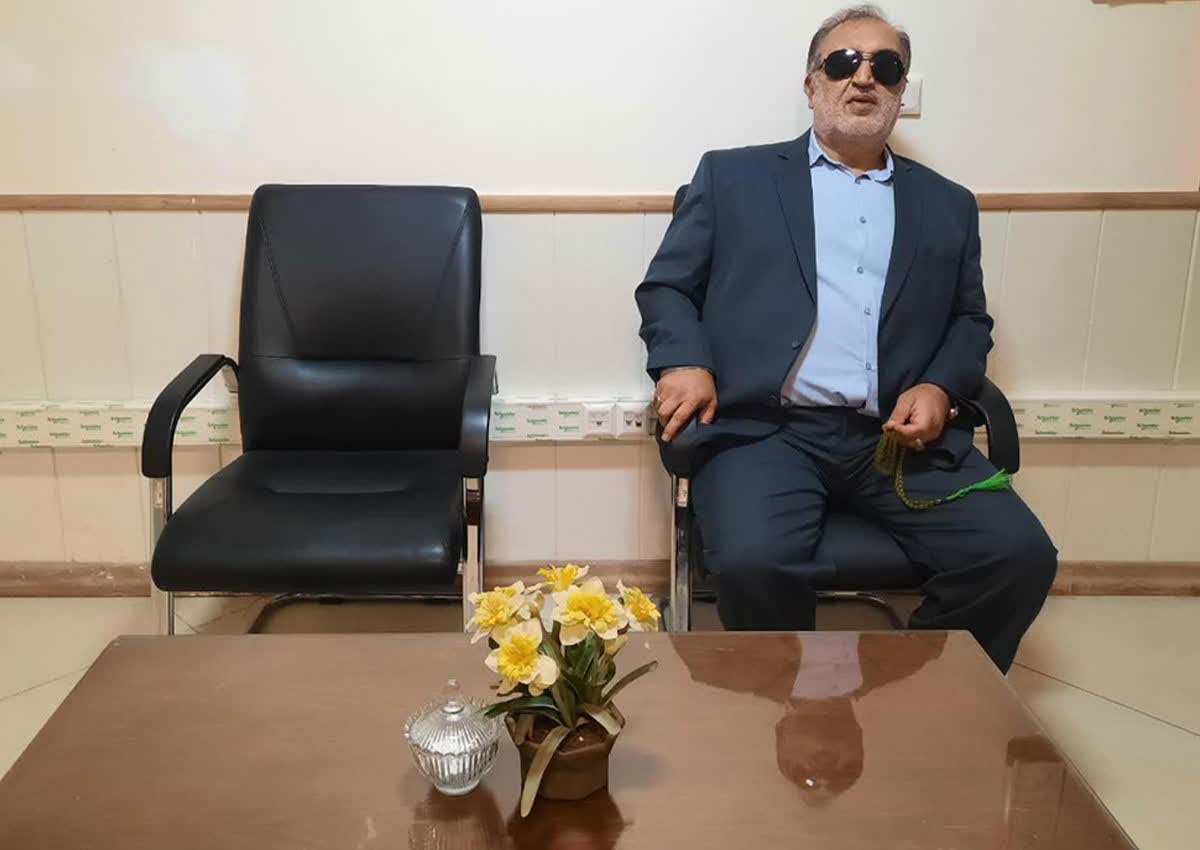 جانباز بصیر «رحیمی‌شال»از خاطراتش می گوید /دلم برای رفتن به جبهه پر می‌زد