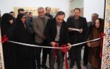 افتتاح سومین نمایشگاه ملی هنرهای تجسمی ایثار در قزوین