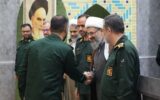 آیین تکریم و معارفه جانشین فرمانده و معاون هماهنگ کننده تیپ ۸۲ سپاه صاحب الامر(عج) قزوین برگزار شد/سپاه سرباز ولایت و پاسدار حریم اسلام است/سپاه قدرتمند و مسئولیت پذیر است  
