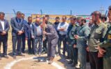 آیین کلنگ زنی پروژه ساخت مخزن زمینی ۳۰۰ متر مکعبی و ایستگاه پمپاژ روستای زرگر و باقرآباد ترک