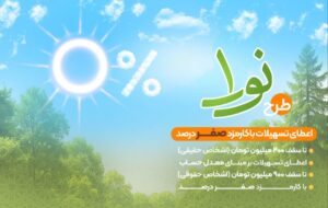 نورا؛ وام قرض‌الحسنه صفر درصد/بانک قرض‌الحسنه مهر ایران