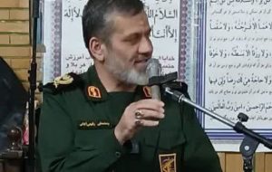 پیام تبریک سردار رفیعی فرمانده سپاه استان قزوین به مناسبت روز خبرنگار