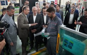 بازدید ️معاون رییسجمهور از شرکت گلدیران Gplus در شهرک صنعتی کاسپین بازدید ️معاون رییسجمهور از شرکت گلدیران Gplus در شهرک صنعتی کاسپین
