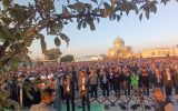 حضور باشکوه مردم قزوین دراقامه نماز باران/گزارش تصویری
