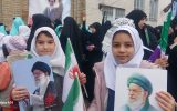 بیعت دانش‌آموزان استان قزوین با رهبر معظم انقلاب اسلامی/گزارش تصویری