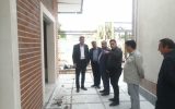 بازدید فرماندار و رییس دادگستری شهرستان آبیک  از پروژه های در حال اجرای شهر خاکعلی