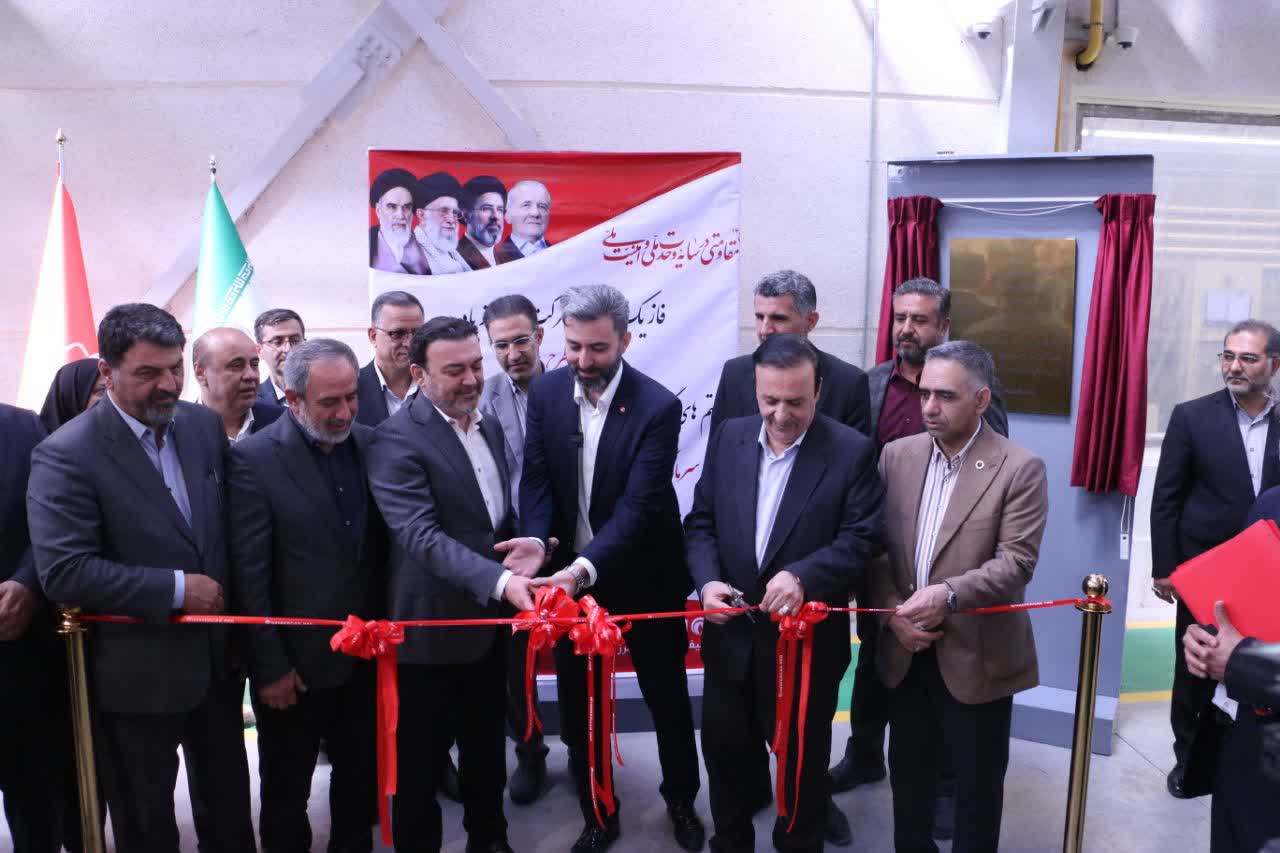 با حضور معاون اقتصادی وزیر کشور، فاز نخست شرکت ايمر گاز در شهرک صنعتی کاسپین افتتاح شد