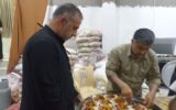 تداوم خدمت رسانی موکب بین المللی عبرات وابسته به معاونت بین‌الملل حوزه علمیه استان قزوین در مسیر نجف به کربلای معلی