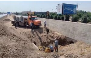 پیشرفت عملیات عمرانی در کمربندی شمالی/ تداوم لوله گذاری و اجرای کاروگیت در مسیر زیرساختی شهر+فیلم پیشرفت عملیات عمرانی در کمربندی شمالی/ تداوم لوله گذاری و اجرای کاروگیت در مسیر زیرساختی شهر+فیلم