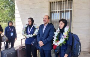 بازگشت پرافتخار دختران دانشگاه رجاء از المپیاد دانشجویی کشور