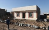 روند بازسازی واحدهای مسکونی روستای جنگ زده تتنک شهرستان بوئین زهرا/گزارش تصویری