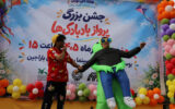 پرواز بادبادک‌ها در آسمان قزوین؛ روز شادی کودکان در بوستان فدک