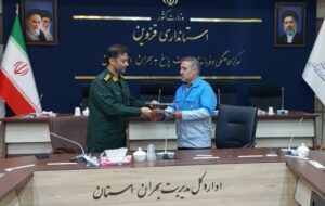 امضای توافقنامه همکاری مدیریت بحران و بسیج سازندگی قزوین/ استفاده از ظرفیت گروه‌های جهادی بسیج سازندگی برای امدادرسانی به حادثه‌دیدگان